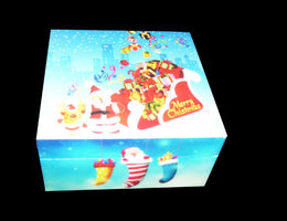 CHRISTMAS DIGITAL PRINT WOODEN BOX  (4
