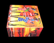 MEN WOMAN URBAN DIGITAL PRINT WOODEN BOX  (5