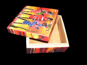 MEN WOMAN URBAN DIGITAL PRINT WOODEN BOX  (5