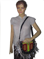 SUEDE LEATHER SHOULDER BAG(BIG SIZE)