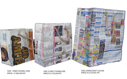 NEWSPAPER BAG(18WX13HX8G(CM),21WX17HX8G(CM))