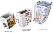 NEWSPAPER BAG(18WX13HX8G(CM),21WX17HX8G(CM))