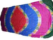 CRAPE TIE & DYE  SCARF