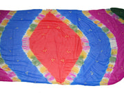CRAPE TIE & DYE  SCARF