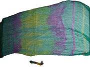 MULTICOLOR CHIFFON TIE & DYE  SCARF