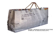 NEWSPAPER SHOPPING BAG(40WX43HX7G (CM))