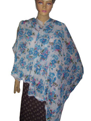 COTTON FLOWER PRINT  SCARF