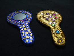 GLITTER LAC COMPACT MIRROR
