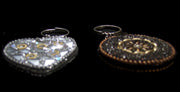 GLITTER LAC KEY RING