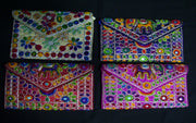 DORI EMBROIDERY CLUTCH BAG
