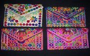 DORI EMBROIDERY CLUTCH BAG