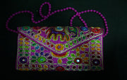 DORI EMBROIDERY CLUTCH BAG