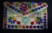 DORI EMBROIDERY CLUTCH BAG
