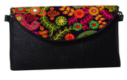 PU LEATHER EMBROIDERY BAG