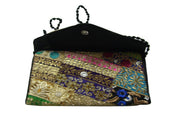 ASSORTED BORDER LACE CLUTCH BAG