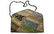 ASSORTED BORDER LACE CLUTCH BAG
