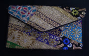 ASSORTED BORDER LACE CLUTCH BAG