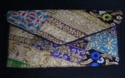 ASSORTED BORDER LACE CLUTCH BAG