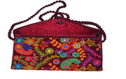 VELVET EMBROIDERY BAG