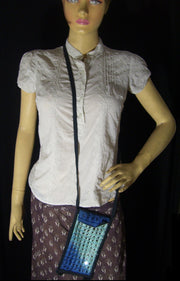 MIRROR WORK MOBILE POUCH