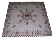 Net Embroidered Table Cover