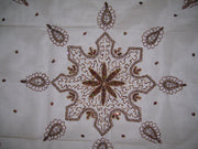 Net Embroidered Table Cover