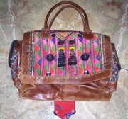 LEATHER BANJARA HAND BAG