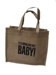 SUNGLASS HUT JUTE PROMOTIONAL BAG