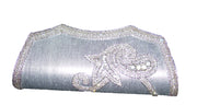 Silver Evening Wedding Party Purse