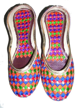 MACHINE EMBROIDERY ETHNIC JUTIES