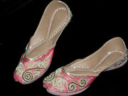 HAND EMBROIDERY ETHNIC JUTIES