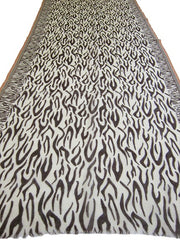 WOOL SCREEN PRINTED SALVAGE SHAWLS