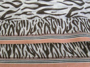 WOOL SCREEN PRINTED SALVAGE SHAWLS(100%Wool)