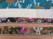 WOOL SCREEN PRINTED SALVAGE SHAWLS(100%Wool)