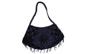BEADED PURSE WITH BEADED STRAP