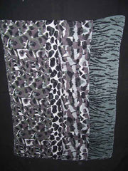 ANIMAL PRINT VISCOSE SCARF