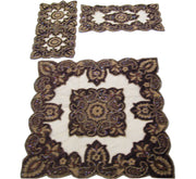NET  VELVET EMBROIDERY TABLE COVER