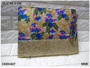 Embroidered Clutch Purse