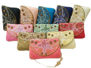 Embroidered Clutch Purse