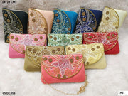 Embroidered Clutch Purse