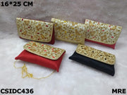 Embroidered Clutch Purse
