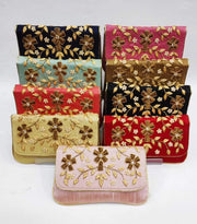 Embroidered Clutch Purse