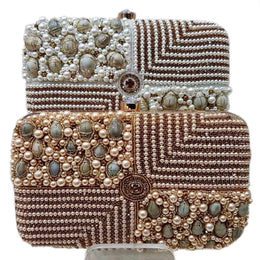 EMBROIDERED SILK CLUTCH BAGS