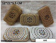 EMBROIDERED SILK CLUTCH BAGS