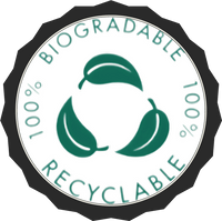 100% Bio Degradable & Recyclable