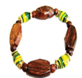 WOODEN BEAD BRACELET