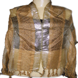 LUREX STRIPE SCARF