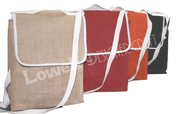 JUTE CONFERENCE SHOULDER BAG