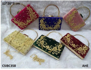 EMBROIDERED SILK CLUTCH BAGS
