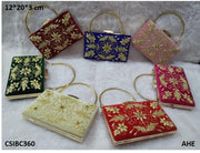 EMBROIDERED SILK CLUTCH BAGS